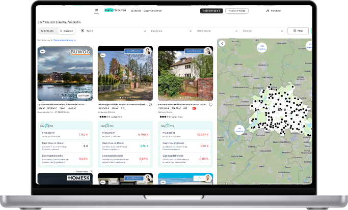 ImmoLens Suchergebnisse